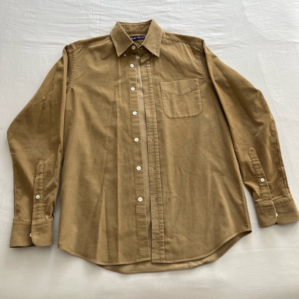 Ralph Lauren Purple Label Men’s Corduroy Button-down Size Small